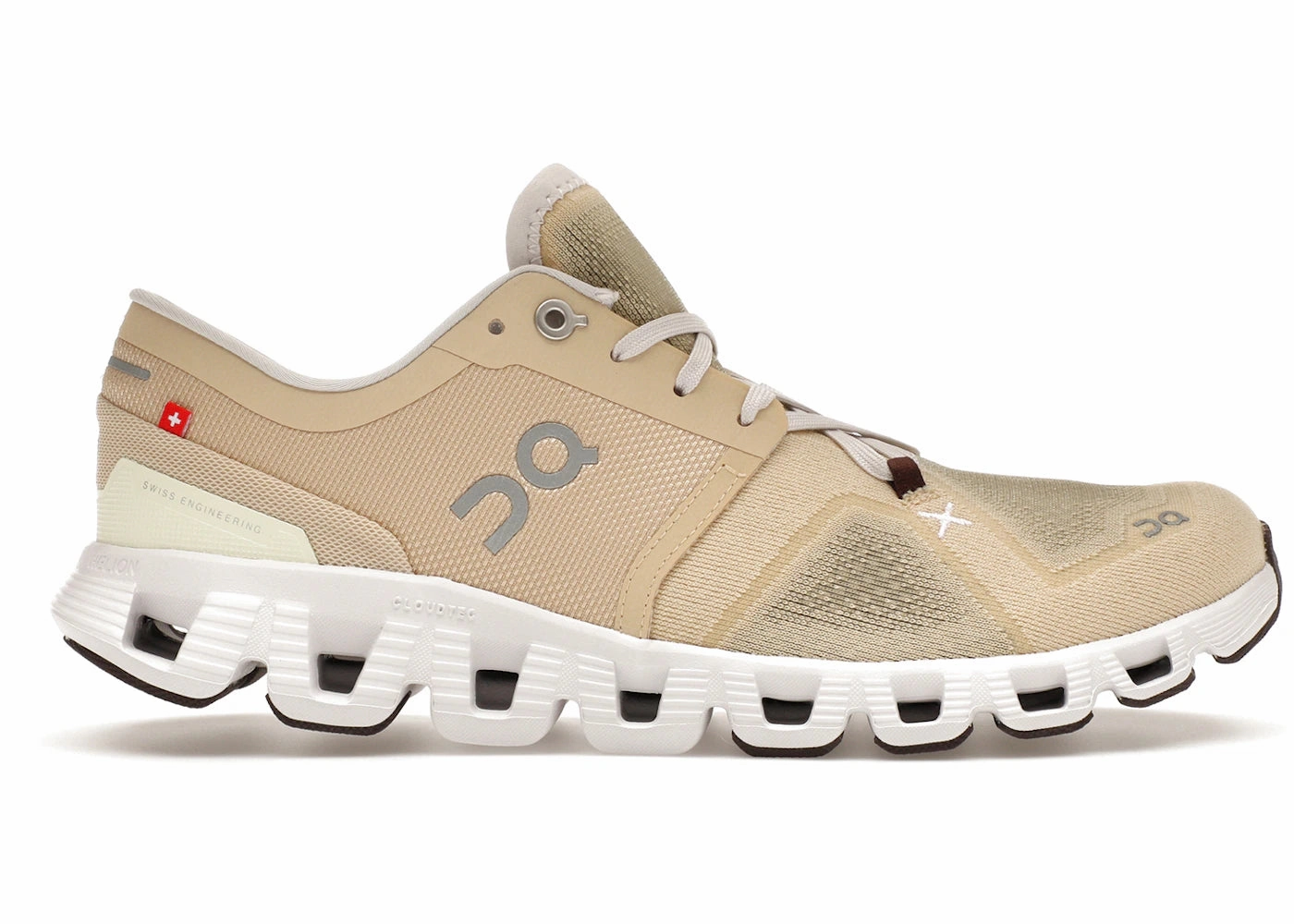 On Running Cloud X 3 Savannah Frost (Women'S) Cushion In Running Shoes