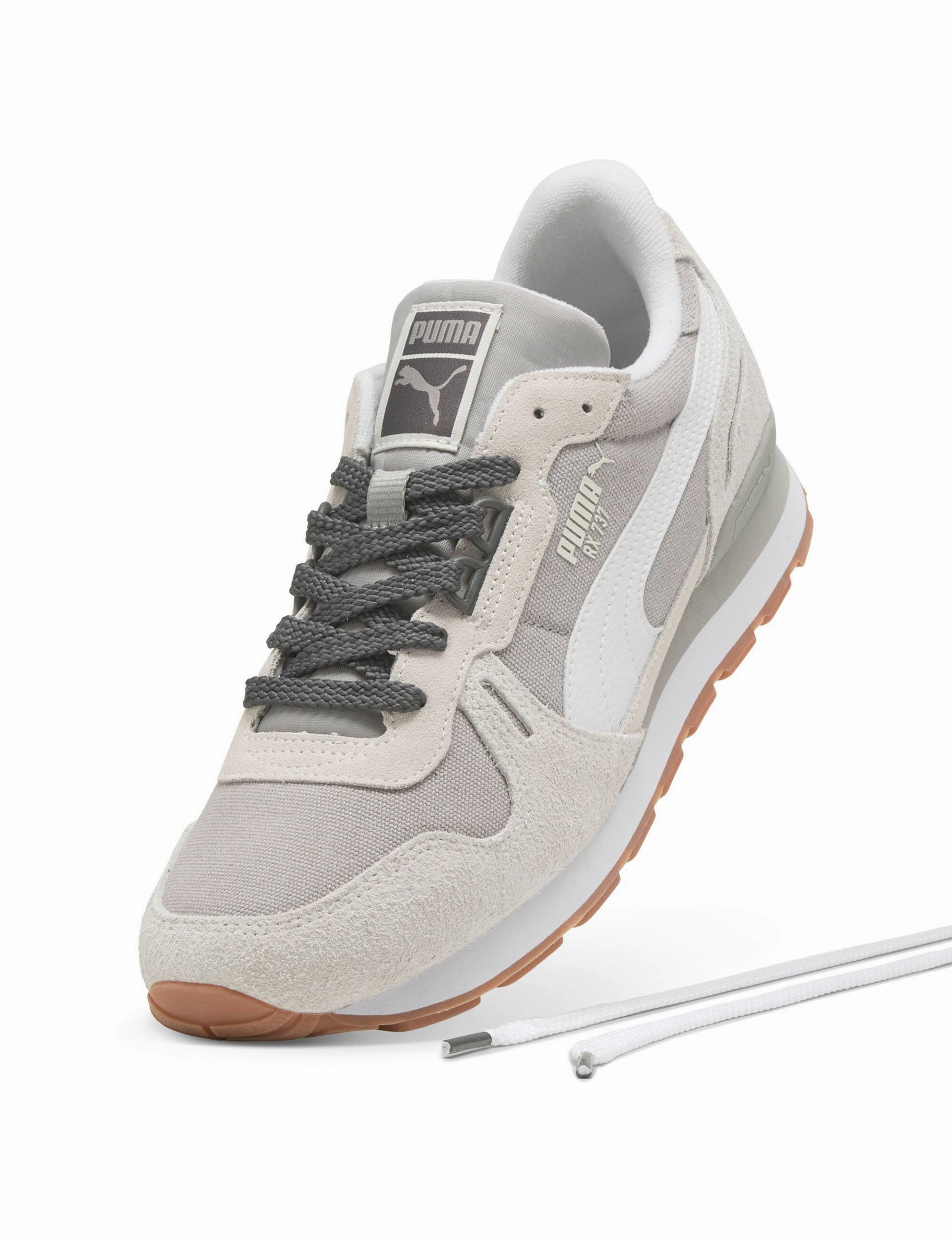 Jimmy Choo Snow Boots RX 737 Vintage Sneakers - Grey Echo/Warm White