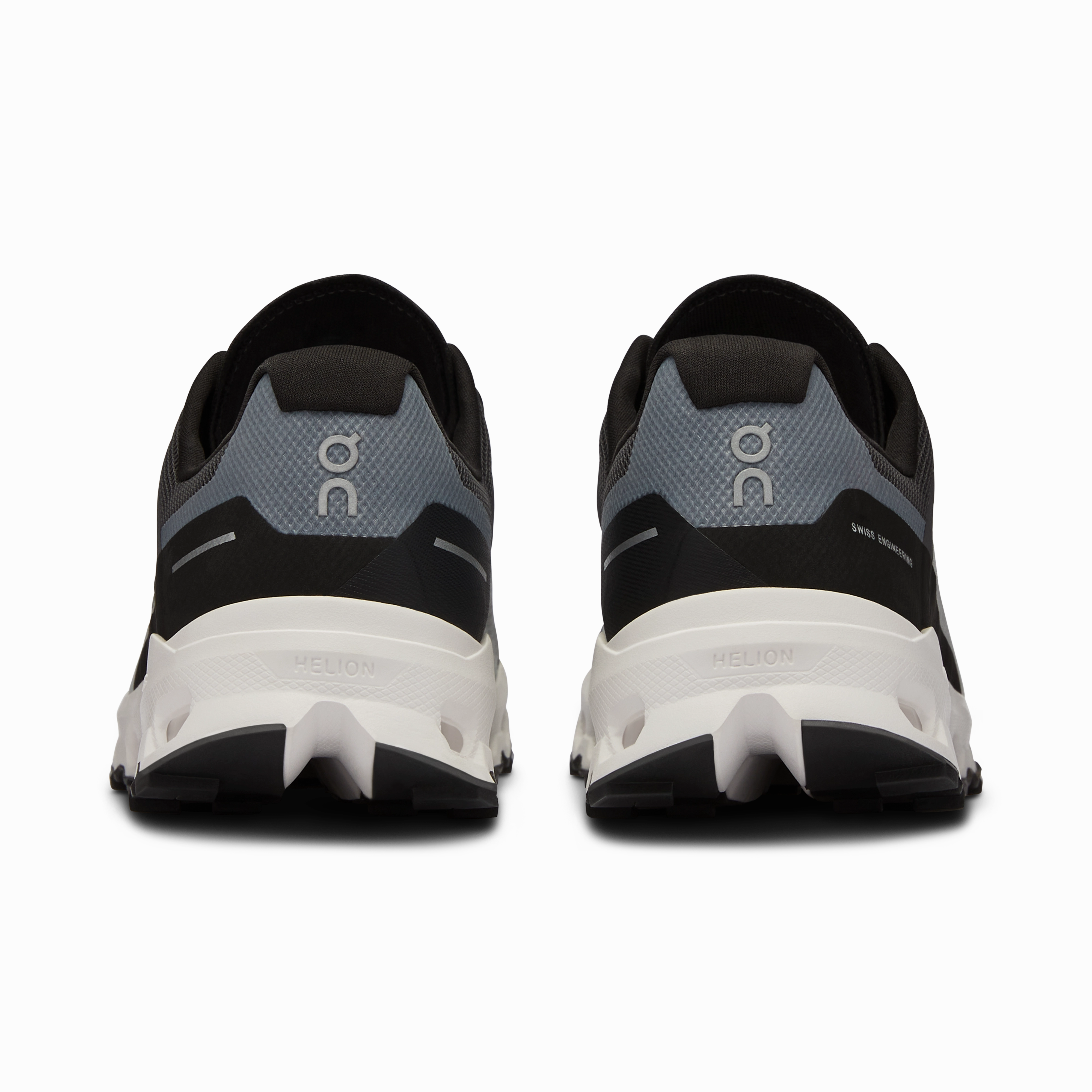 Tsla Trail Shoes On Running Women's Cloudvista Shoes - Black / White