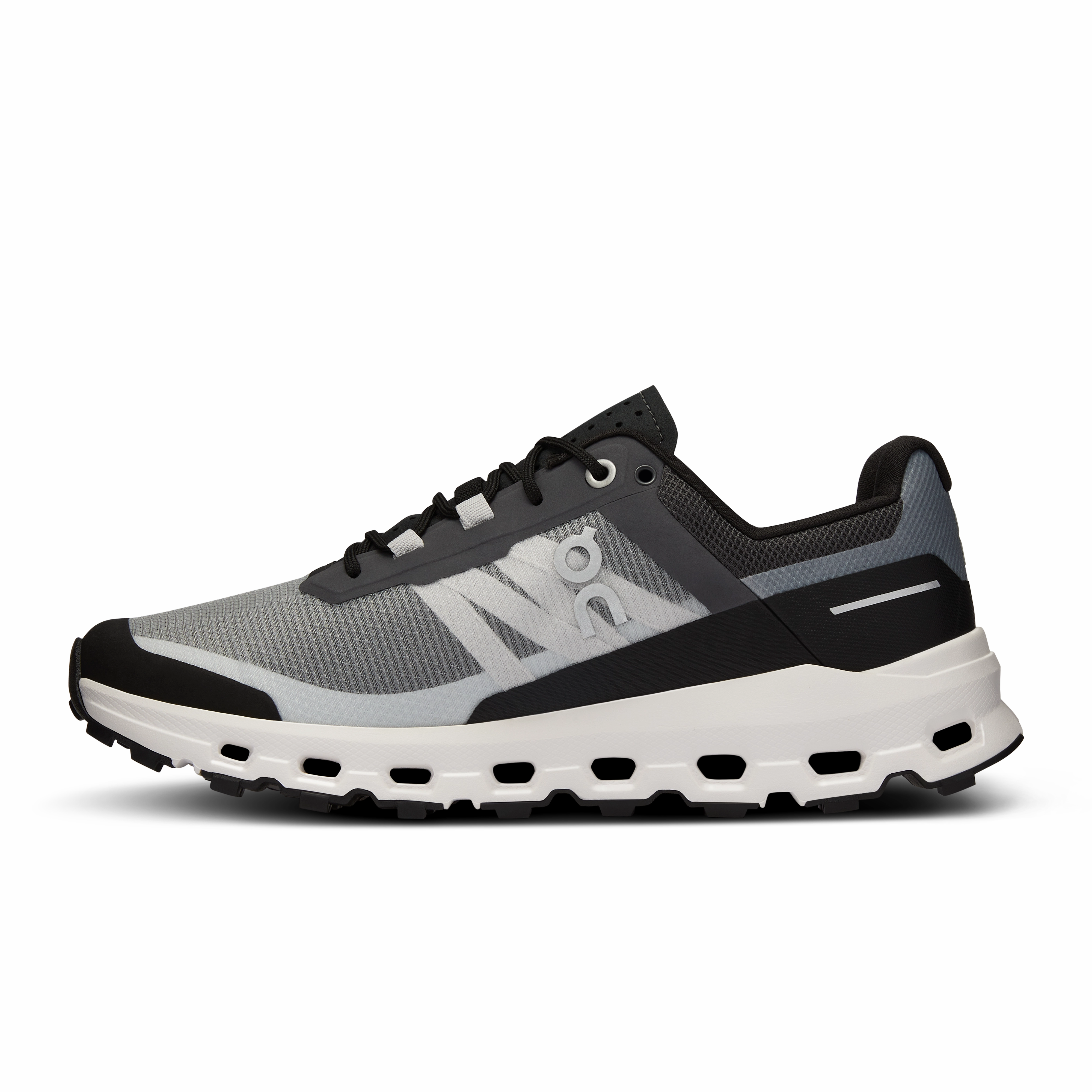 On Running Women's Cloudvista Shoes - Black / White Trail Running Shoes Or Road Running Shoes