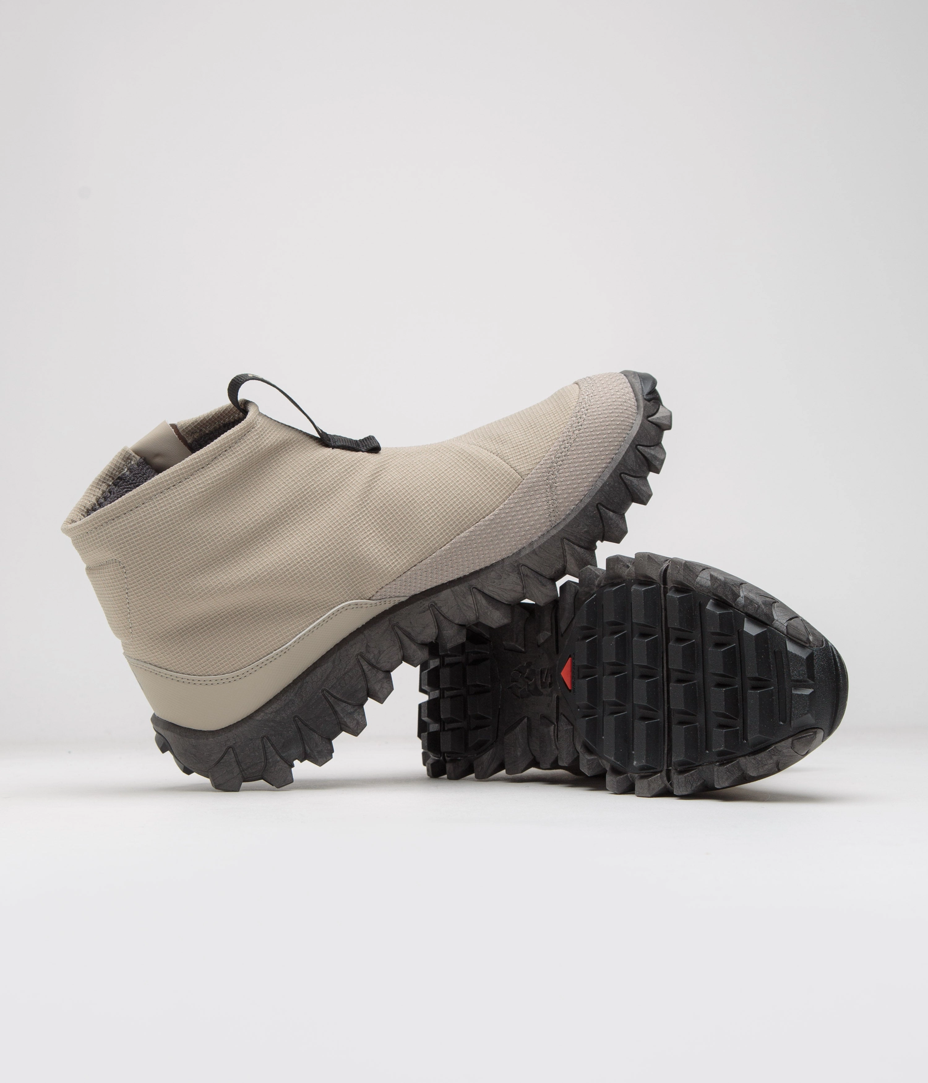 Salomon Snowclog Mid Shoes - Feather Grey / Feather Grey / Black Boots Waterproof Snow