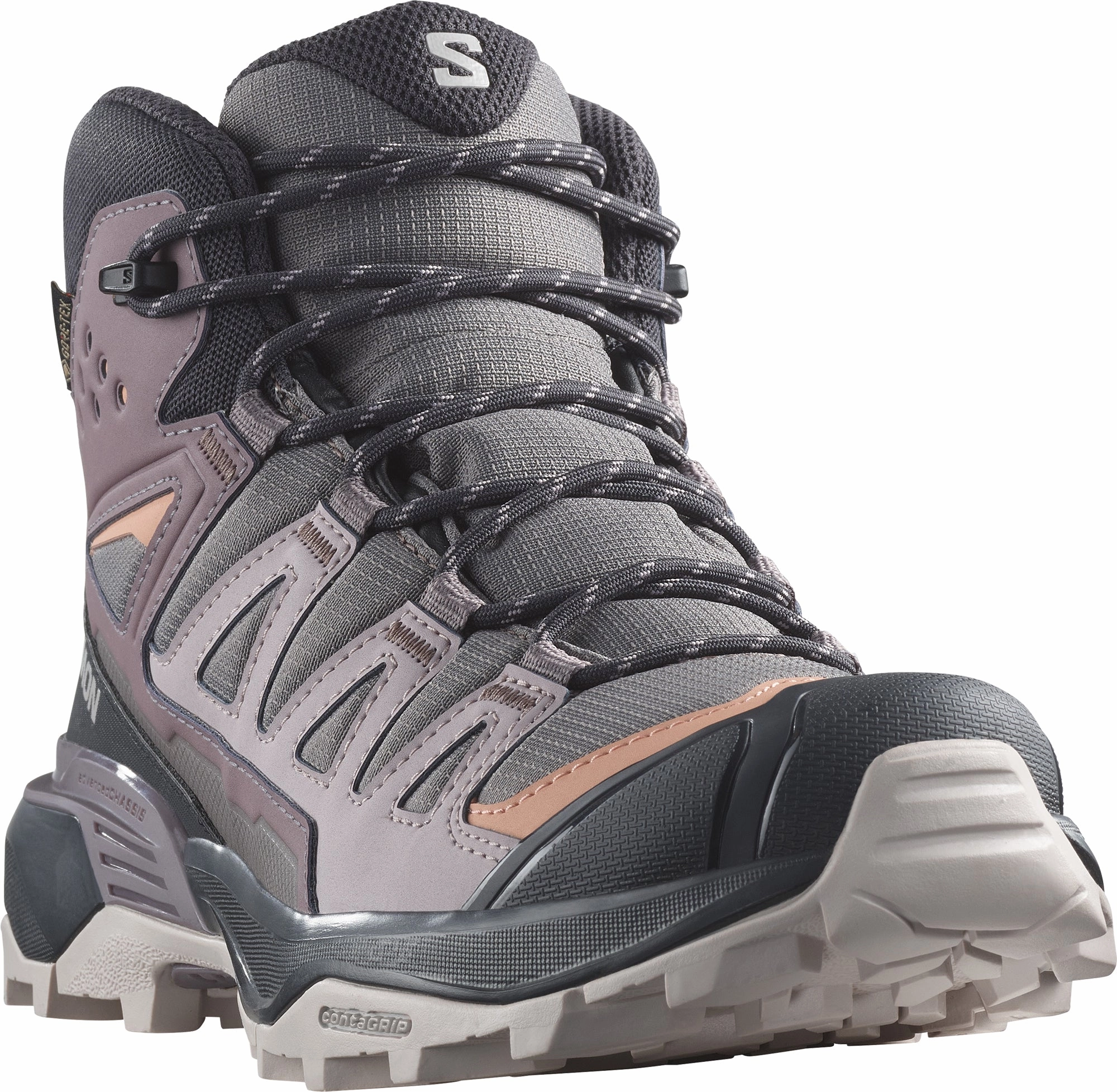 Sneakers Hiking Shoes Salomon X Ultra 360 Mid GORE-TEX Womens Walking Boots - Grey