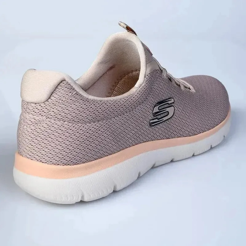 Slip On Sneakers Platform Slip On Sandals Platform Slip On Platform Slip Ons Slip On Skechers Summits Slip On Sneaker - Taupe