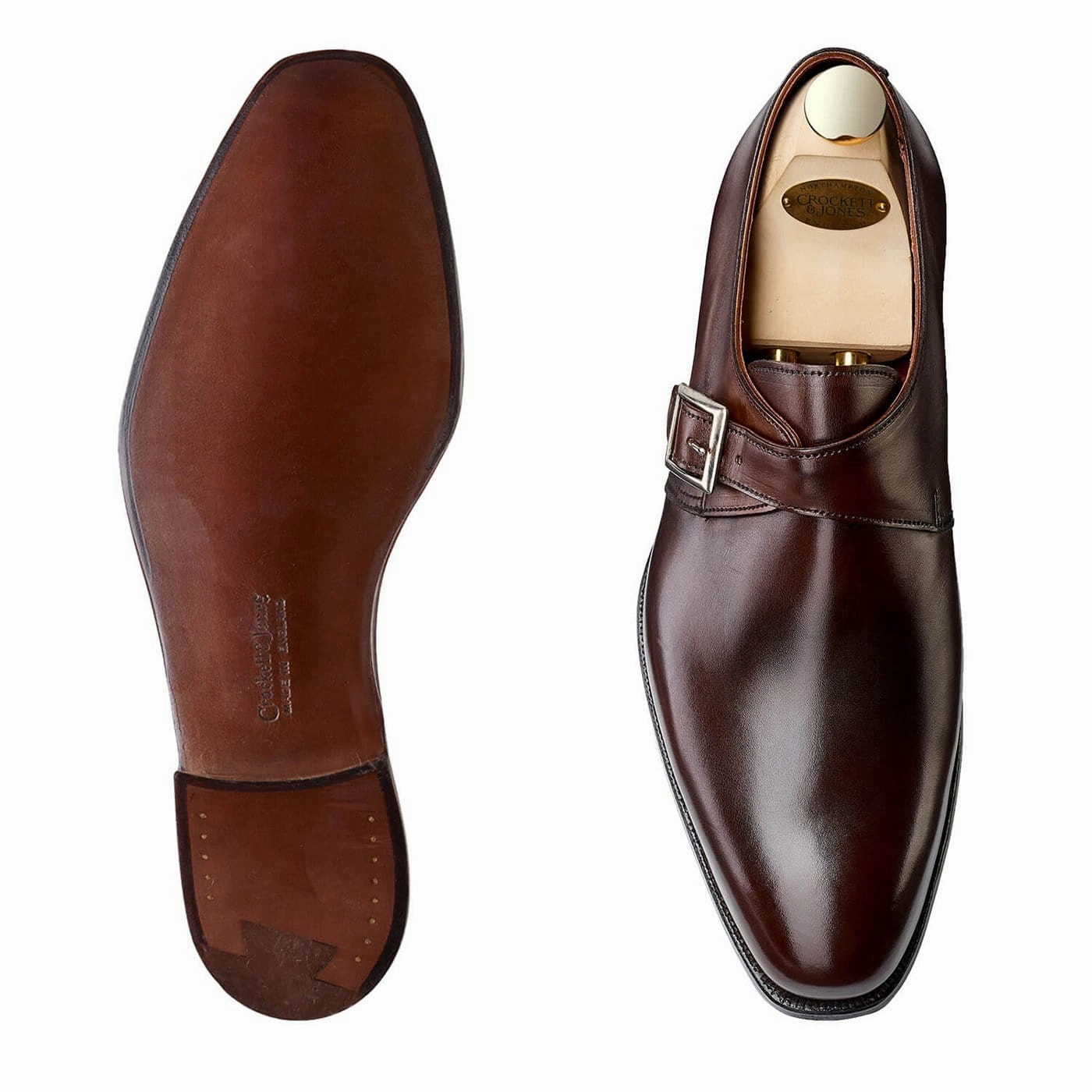 Down East Brogue Savile 4 Dark Brown Antique Calf