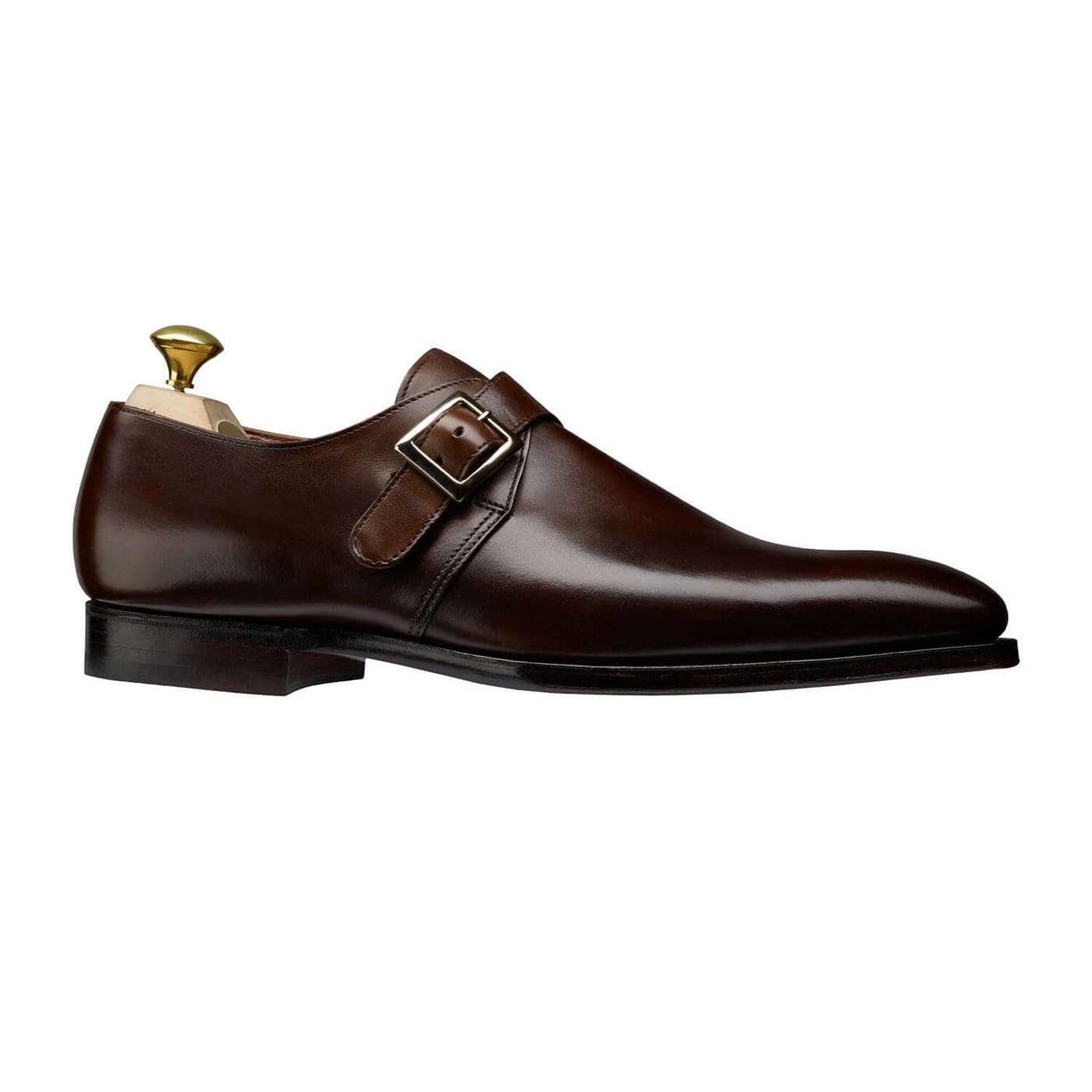 Savile Dark Brown Antique Calf Grenson Womens Brogues -> Brogues