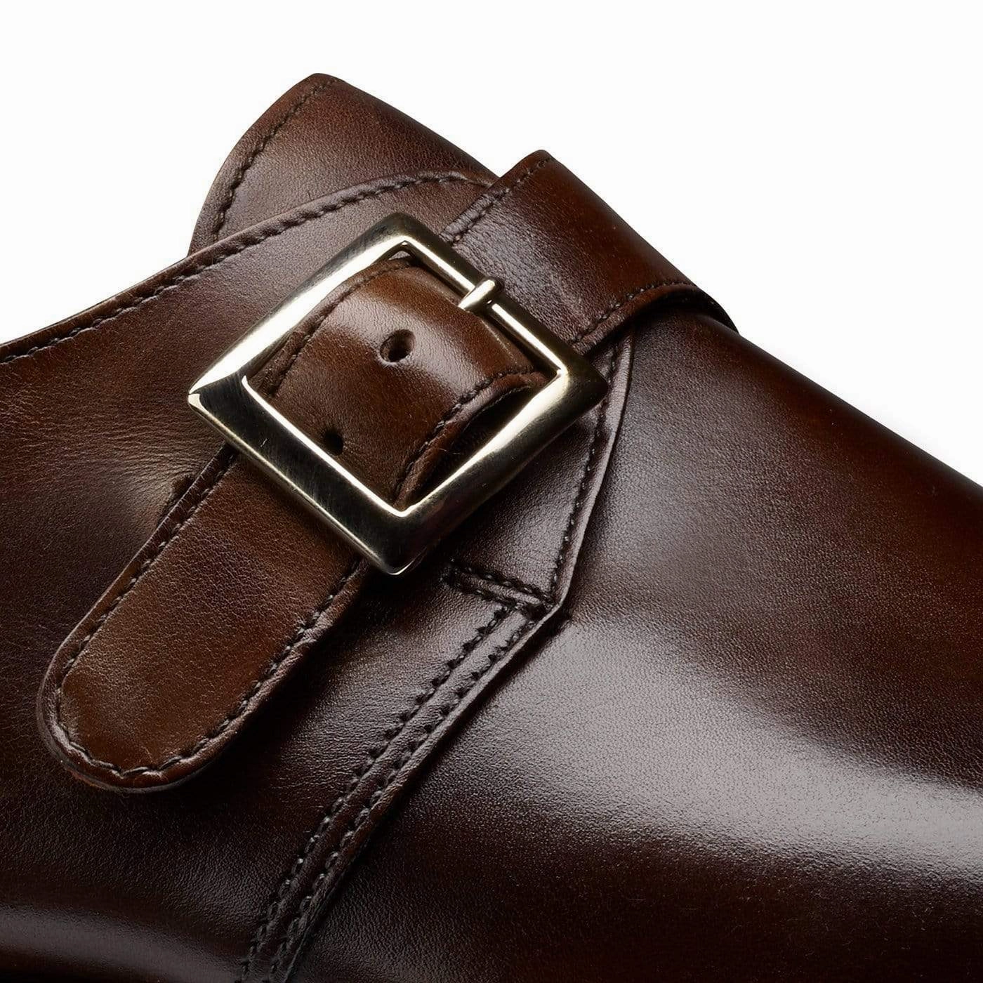 Savile Dark Brown Antique Calf Mod Brogues