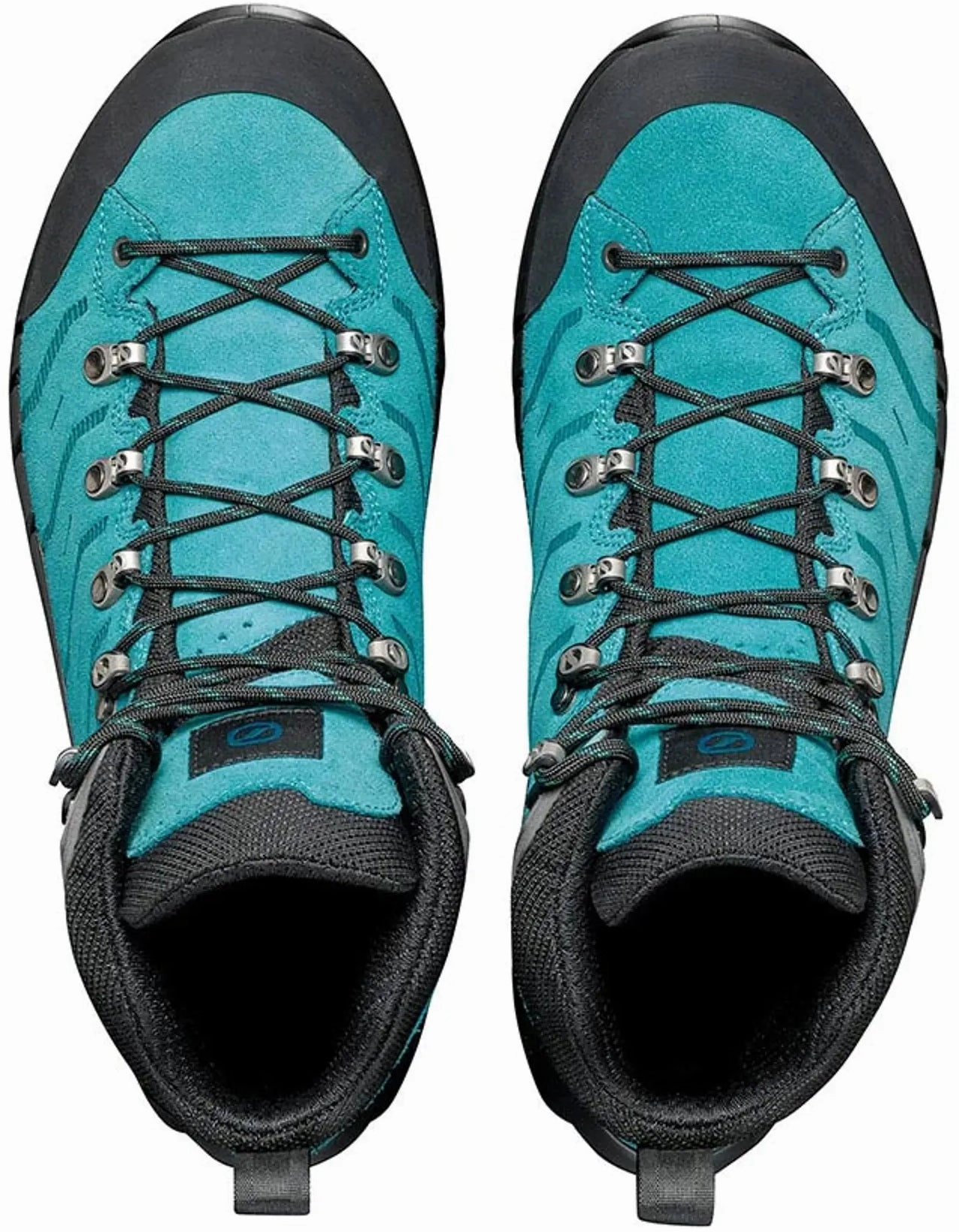 Scarpa Cyclone-S GORE-TEX Womens Walking Boots - Blue Hiking Shoes With Good Arch Support
