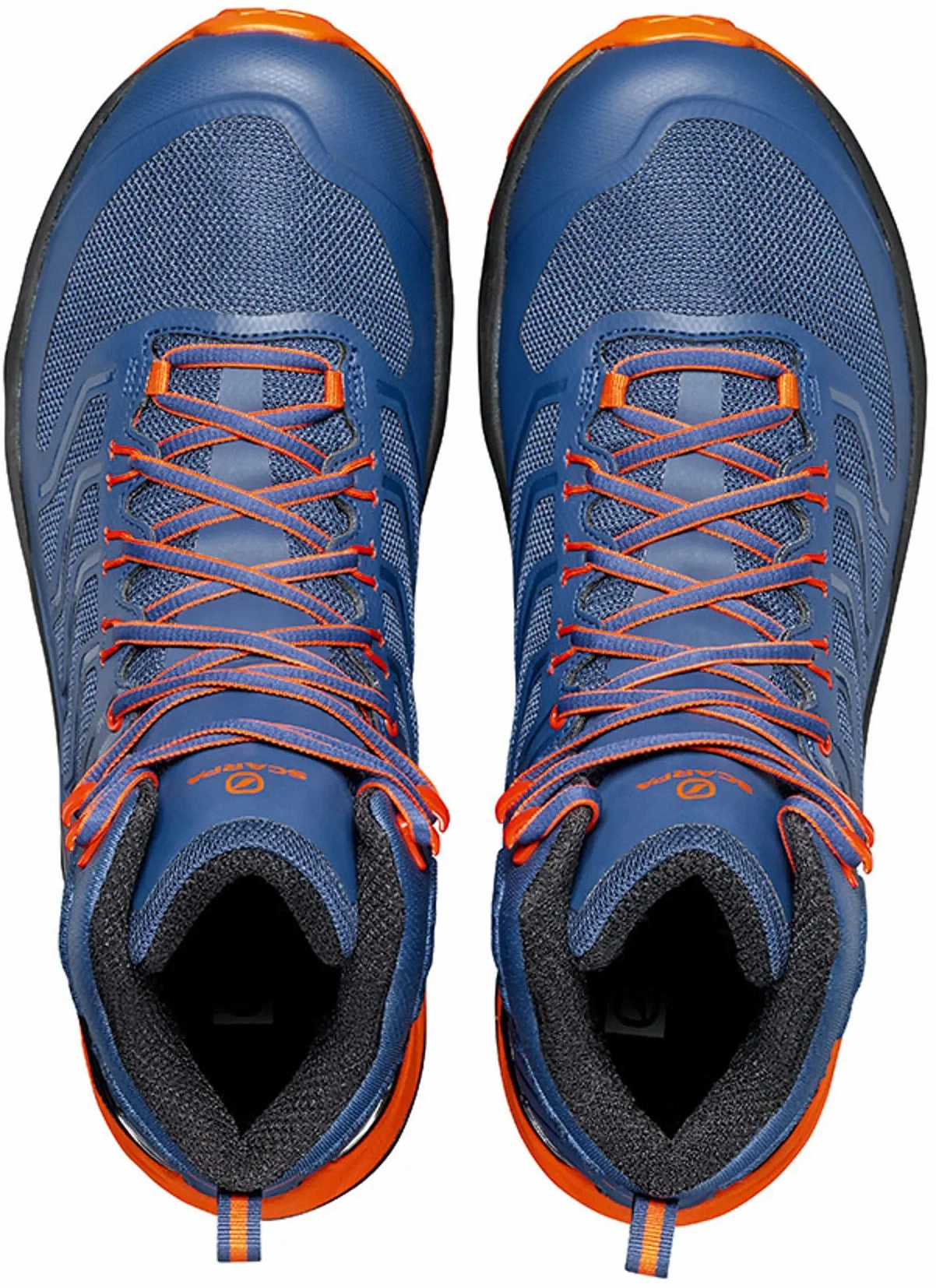 Scarpa Rush Mid GORE-TEX Walking Boots - Blue Headout Low Height Waterproof All Terrain Hiking Shoes