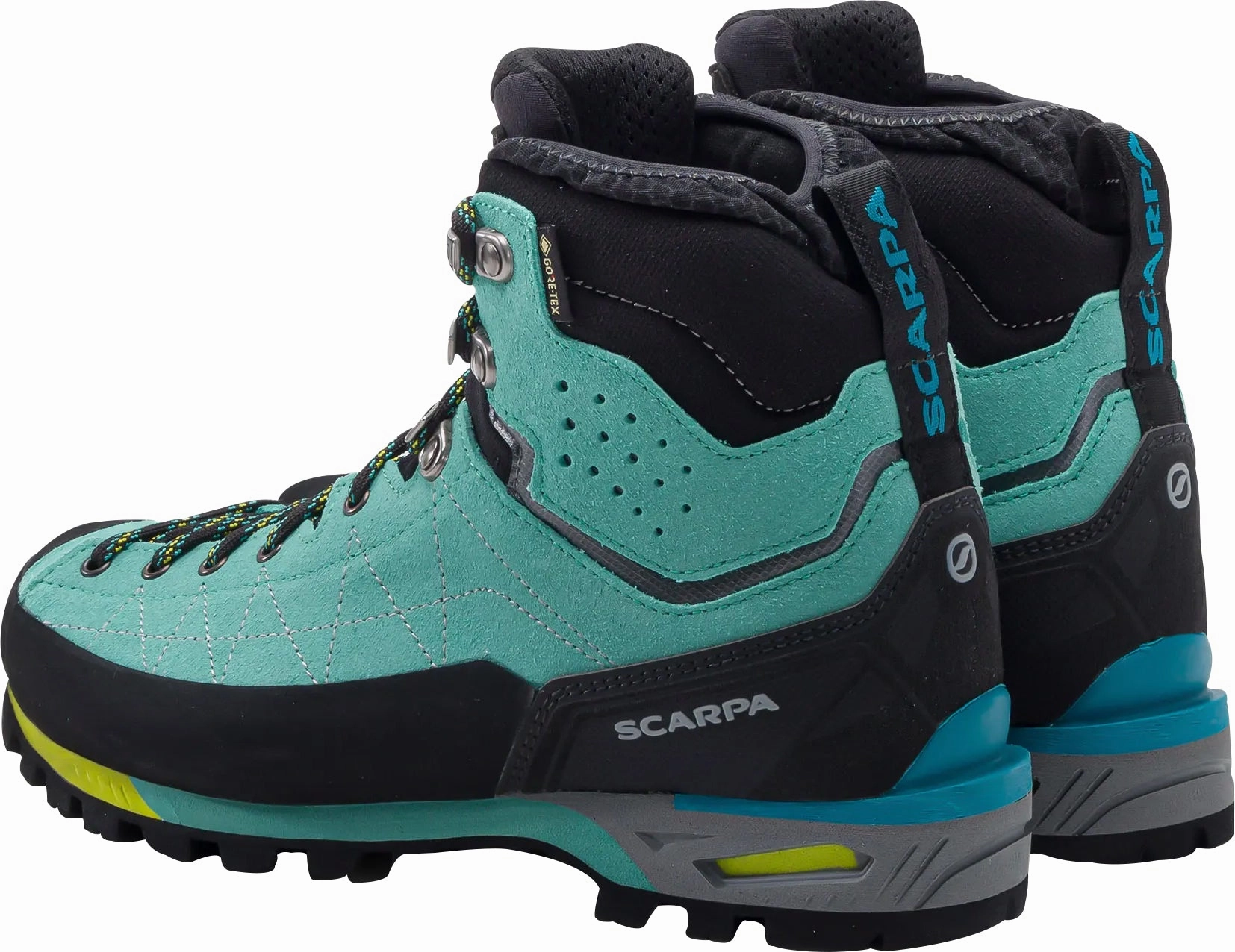 Scarpa Zodiac Tech GORE-TEX Womens Walking Boots - Green Triop Climbing Shoes Review