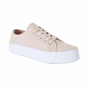 Perry Ellis Sammy Casual Shoes Scott Sneaker in Blush Canvas