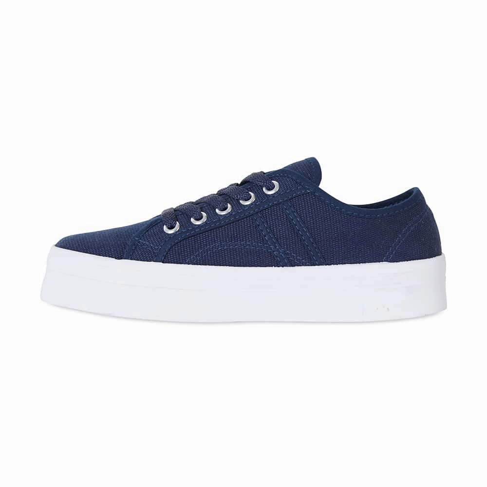 Scott Sneaker in Navy Canvas Best Leather Casual Shoes