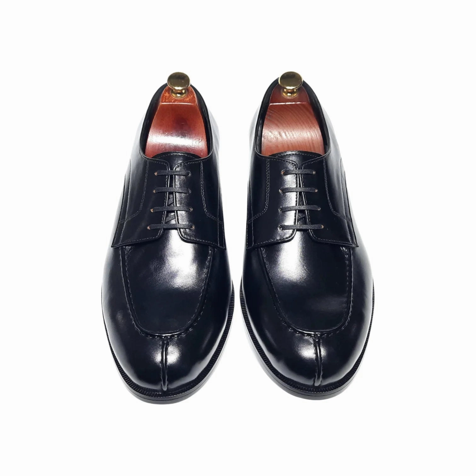 Shoes Lace Up Heels Wide Toe Box Split Toe Derby