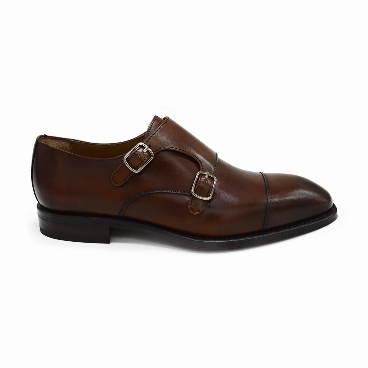 Oxfords Not Brogues Kingsman Berwick 1707 Double Monk (5212) Medio (Brown)