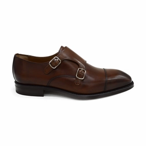 Zara Brogues Berwick 1707 Double Monk (5212) Medio (Brown)