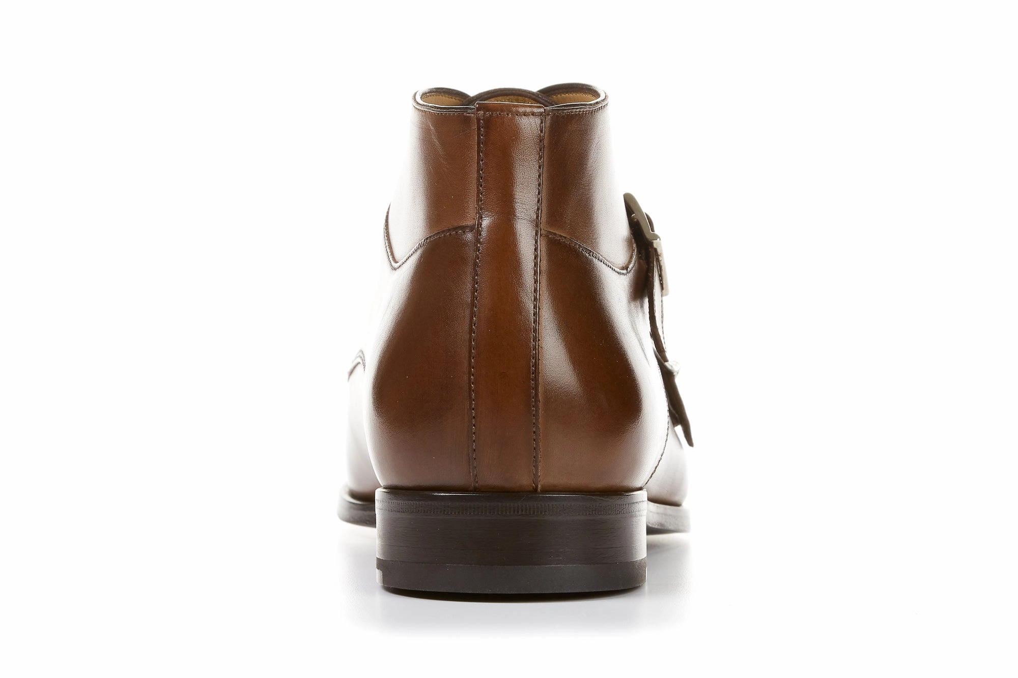 The Heston Double Monk Strap Boot - Marrone London Brogues Ltd