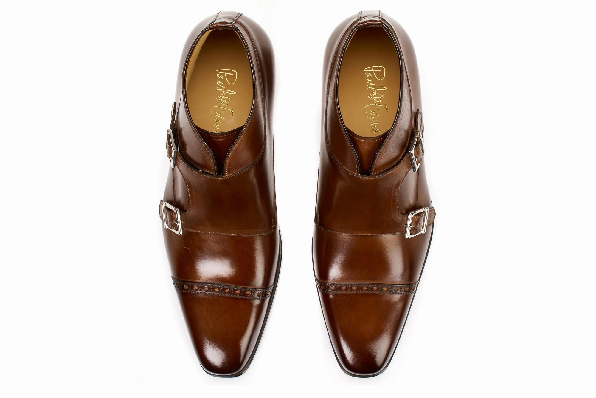 Brogue Shoes Online The Heston Double Monk Strap Boot - Marrone