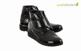 Heart Mary Jane Shoes Wal Door Black