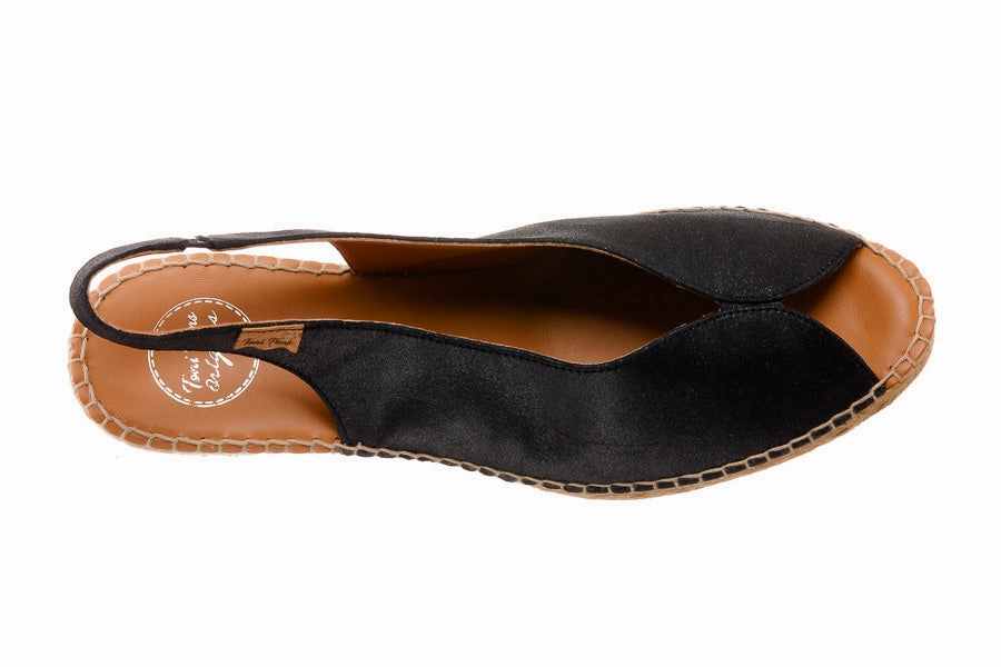 Tp Layla Black Chunky High Heel Mary Jane Shoes