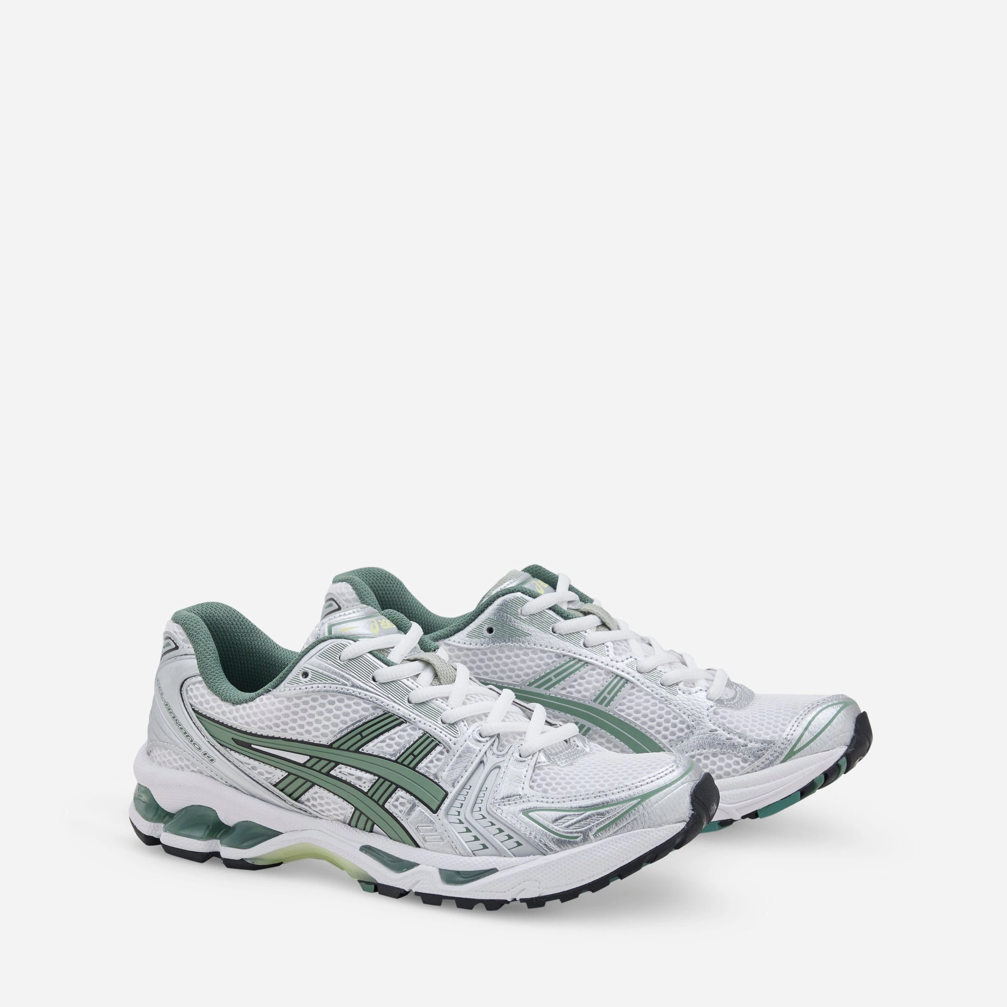 Gel-Kayano 14 White | Slate Grey Good Shoes Plantar Fasciitis Asics