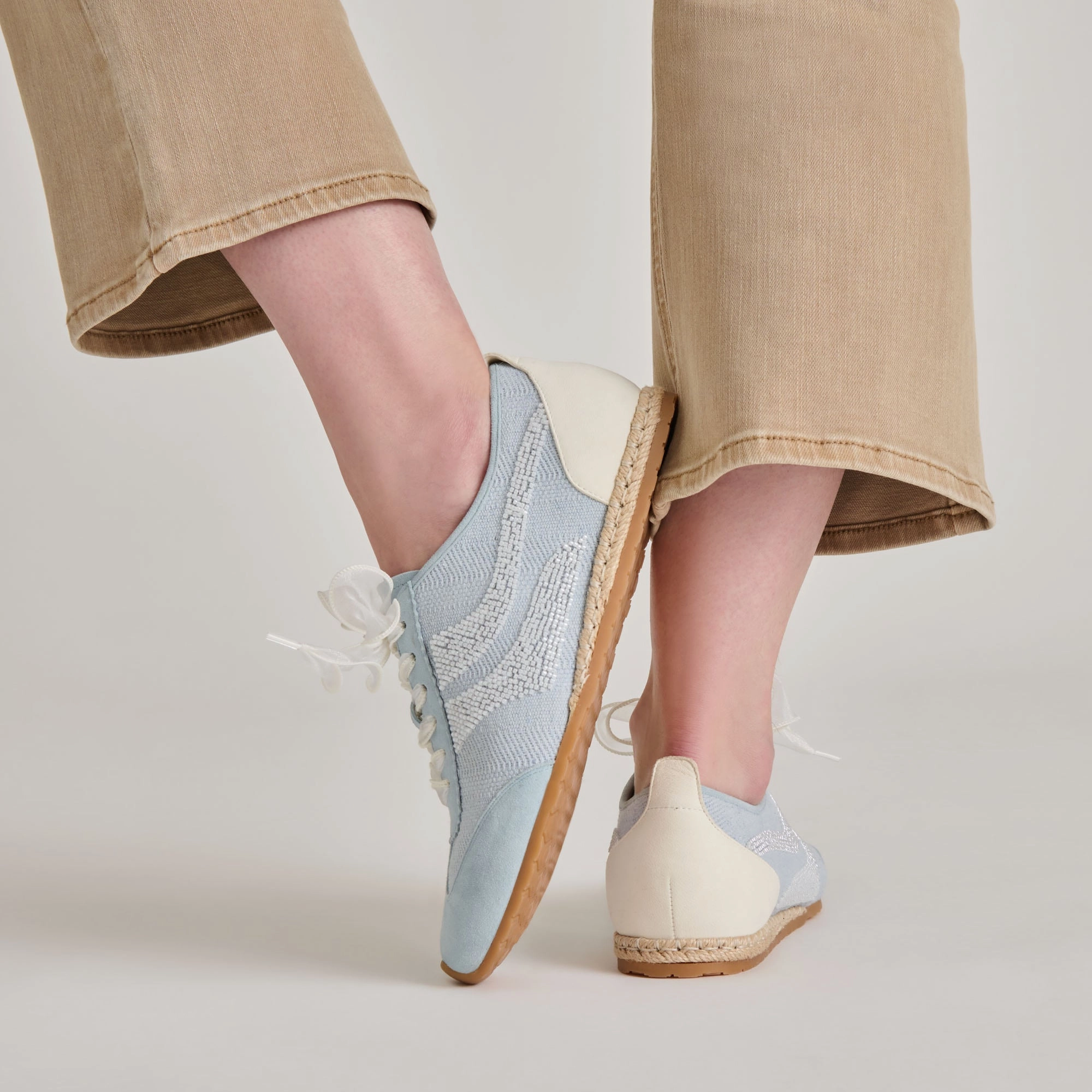 DREAM BEAD SNEAKERS BLUE MULTI BURLAP Asics Tennis Shoes Amazon