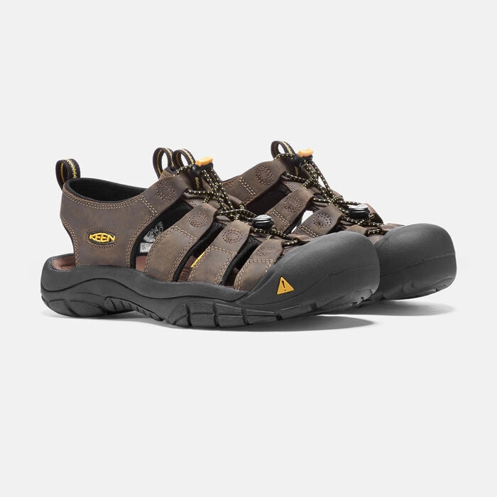 Hiking Shoes Stylish KEEN MEN'S NEWPORT LEATHER - BISON