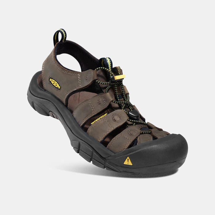 Top Waterproof Hiking Shoes KEEN MEN'S NEWPORT LEATHER - BISON