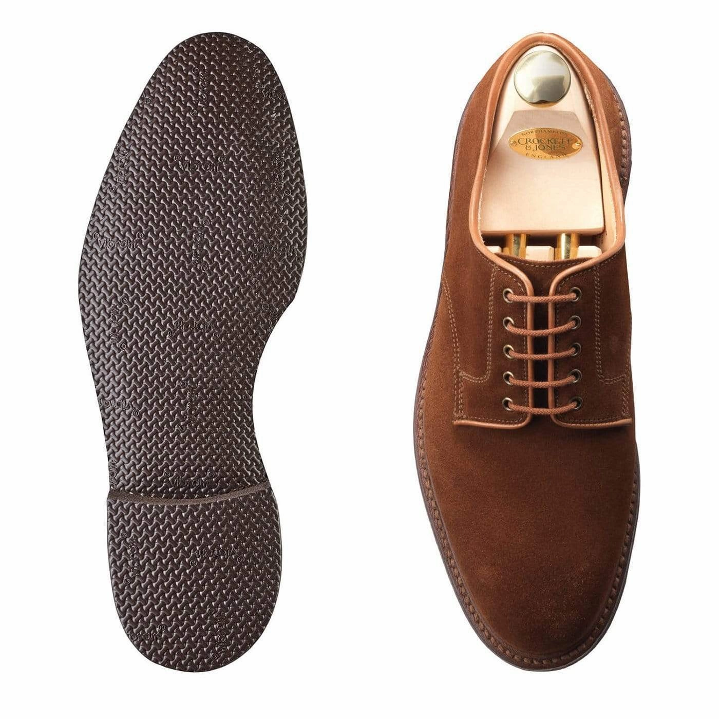 Platform Lace Up Shoe Boots Sedgemoor 2 Snuff Suede