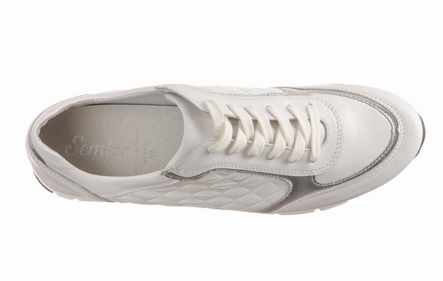 Sem Seashell White Down East Brogue