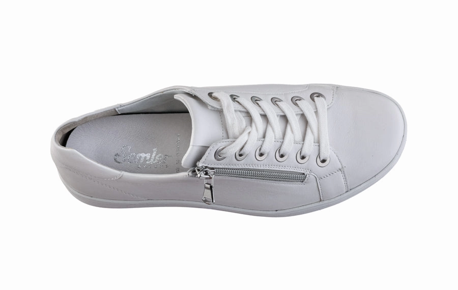 Austerity Brogue Sem Stadium White