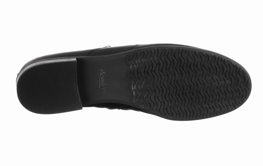 Sem Teacher Black Brogue Wingtip