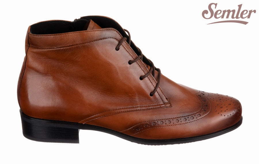 Vintage Style Brogues Sem Teacher Brown