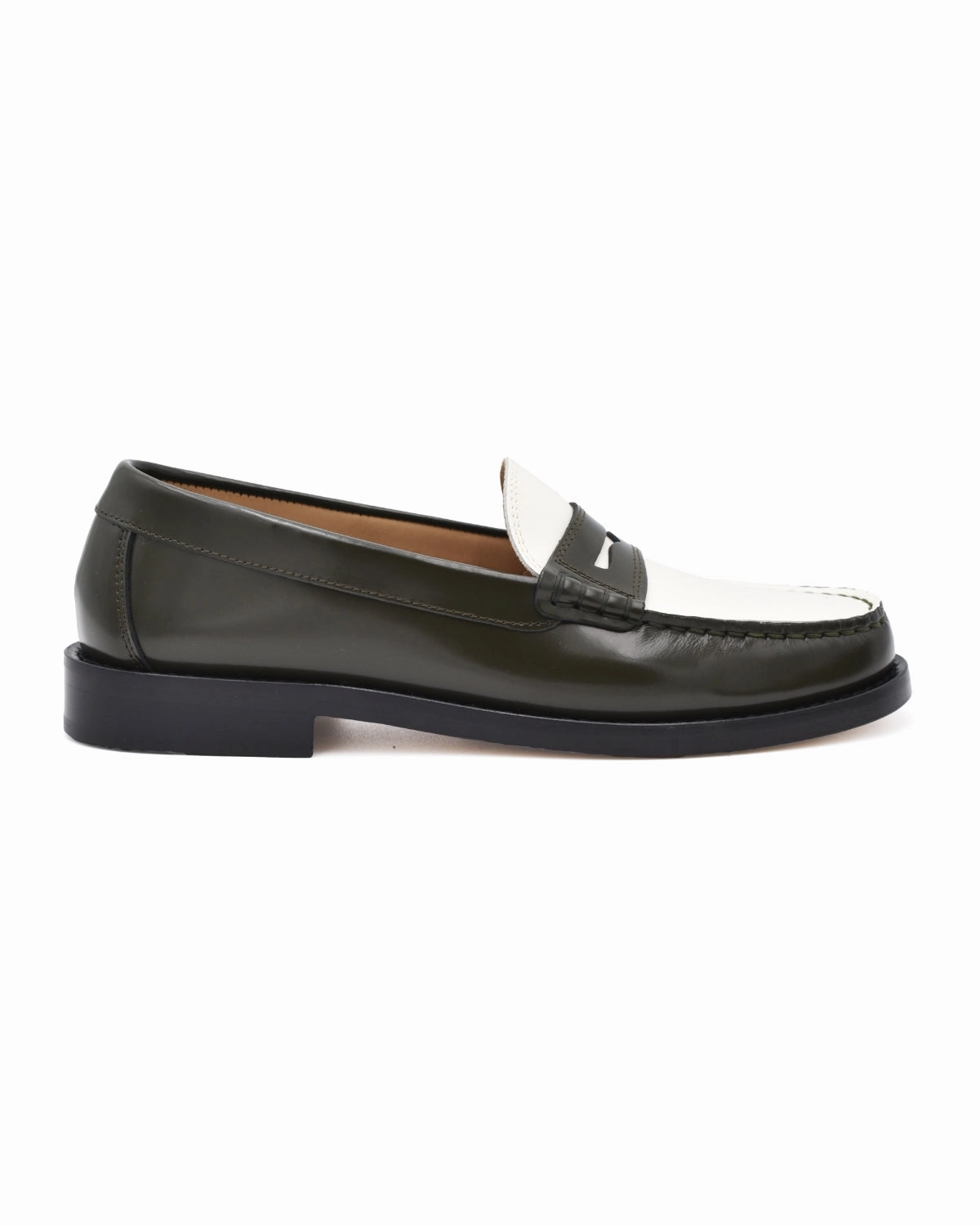 Sesa New York Loafer in Olive & Butter Comfy Loafers