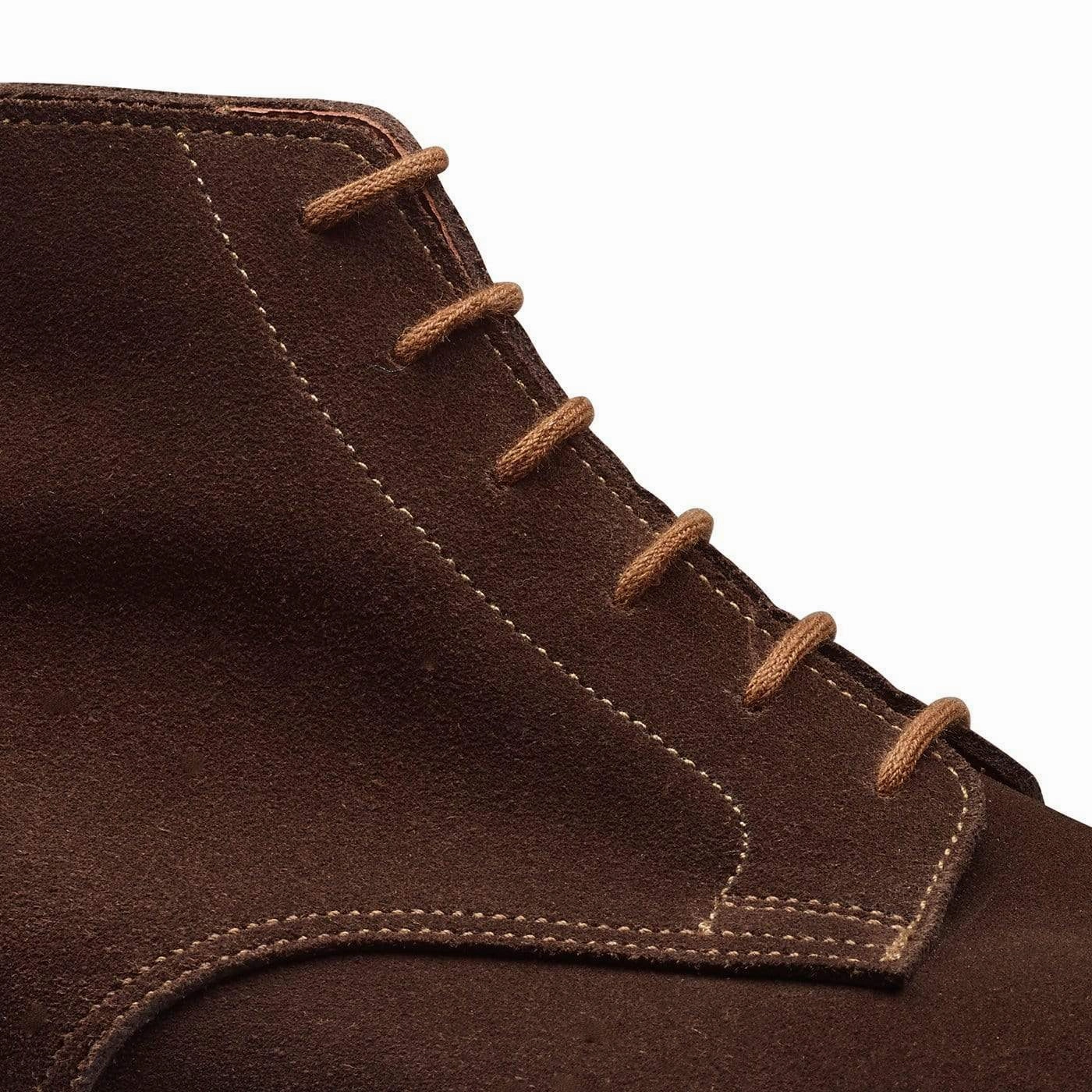 Severn 2 Dark Brown Suede Classic Derby Shoe