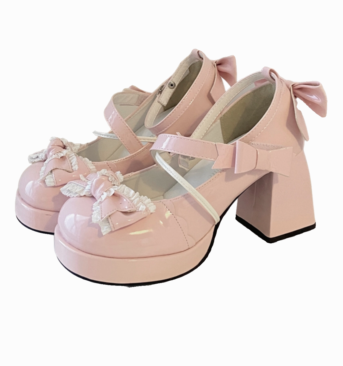 SFS! Girl's Heart Platform Heels