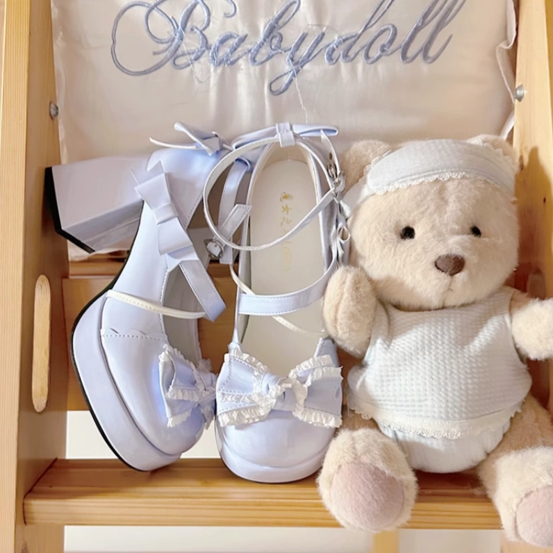 SFS! Girl's Heart Platform Heels Irregular Choice Mary Jane Shoes