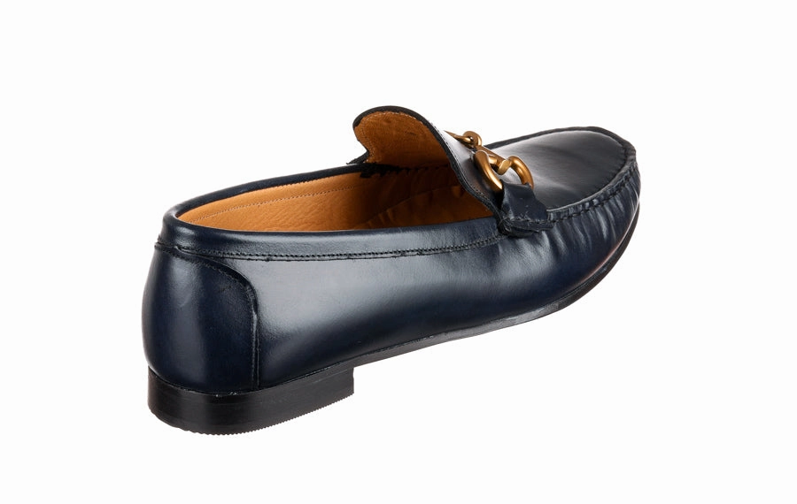Loafers For Work Vm Croco Navy