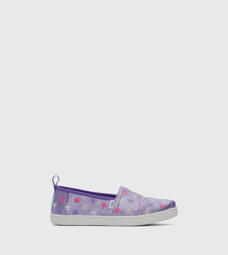 Toms Alpargata 10020127 Kids Purple Canvas Slip On Casual Shoes JOBB894 Dr Martens 1461 Casual Shoe