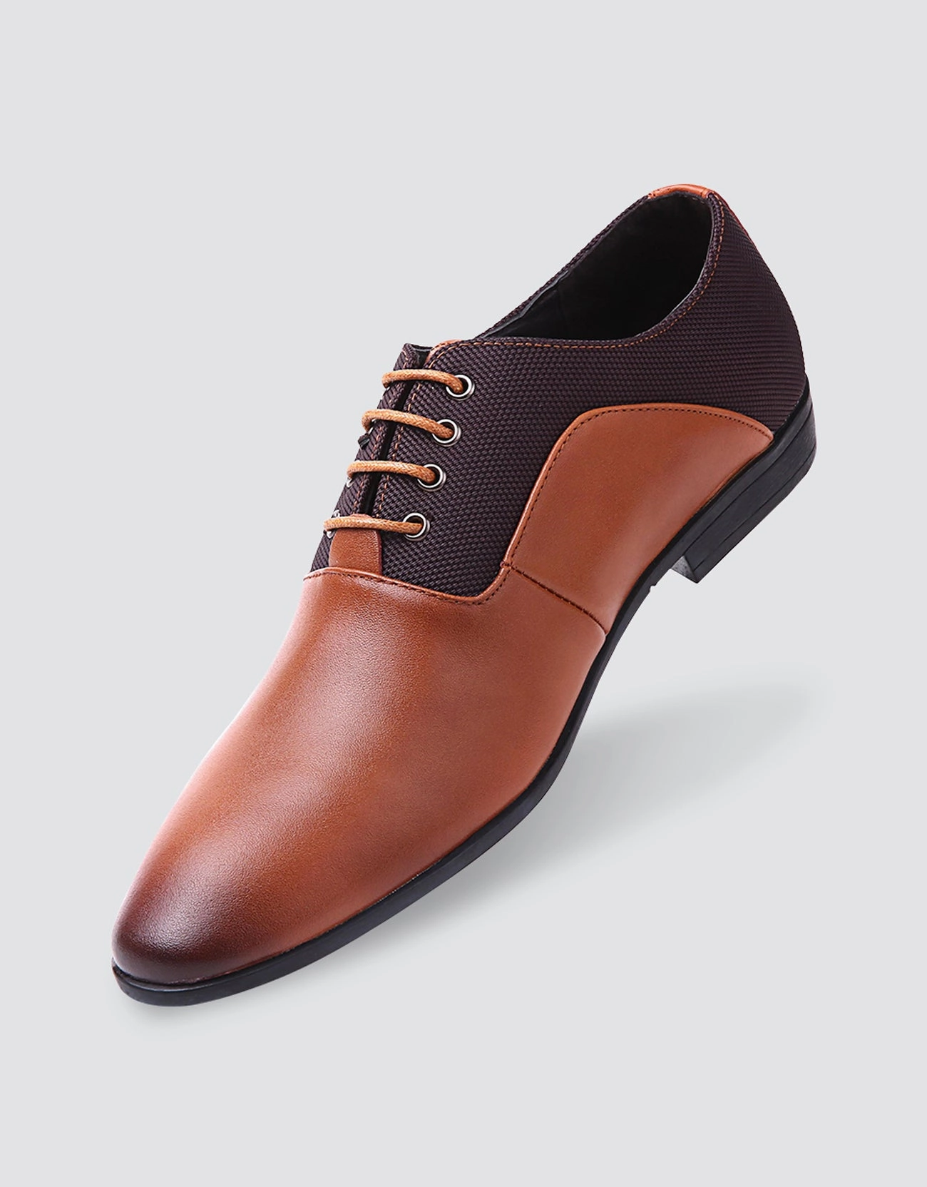 Sharp Toe Oxford Dress Shoes Silver Oxfords