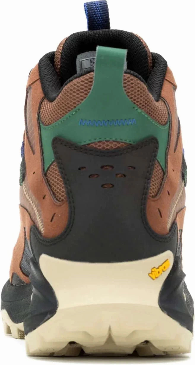 Best Socks For Hiking Shoes Merrell Moab Speed 2 Mid GORE-TEX Mens Walking Boots - Brown