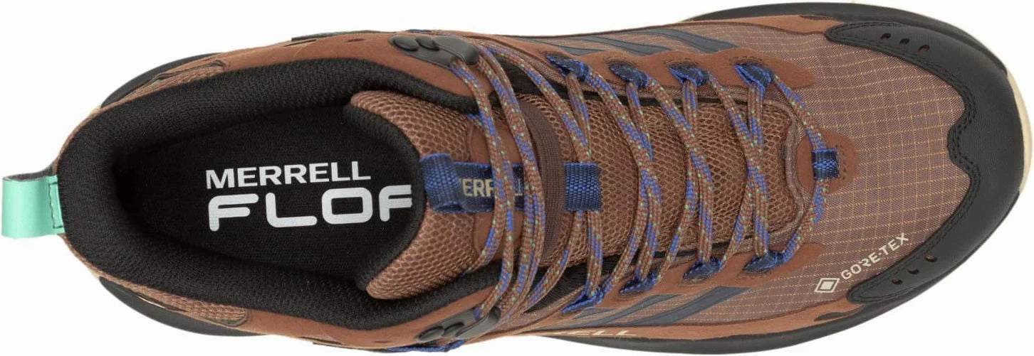 Champion Sedge 93 Trail Hiking Shoes Merrell Moab Speed 2 Mid GORE-TEX Mens Walking Boots - Brown