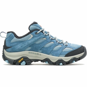 Merrell Moab 3 Vent Womens Walking Shoes - Blue Good Walking Hiking Shoes