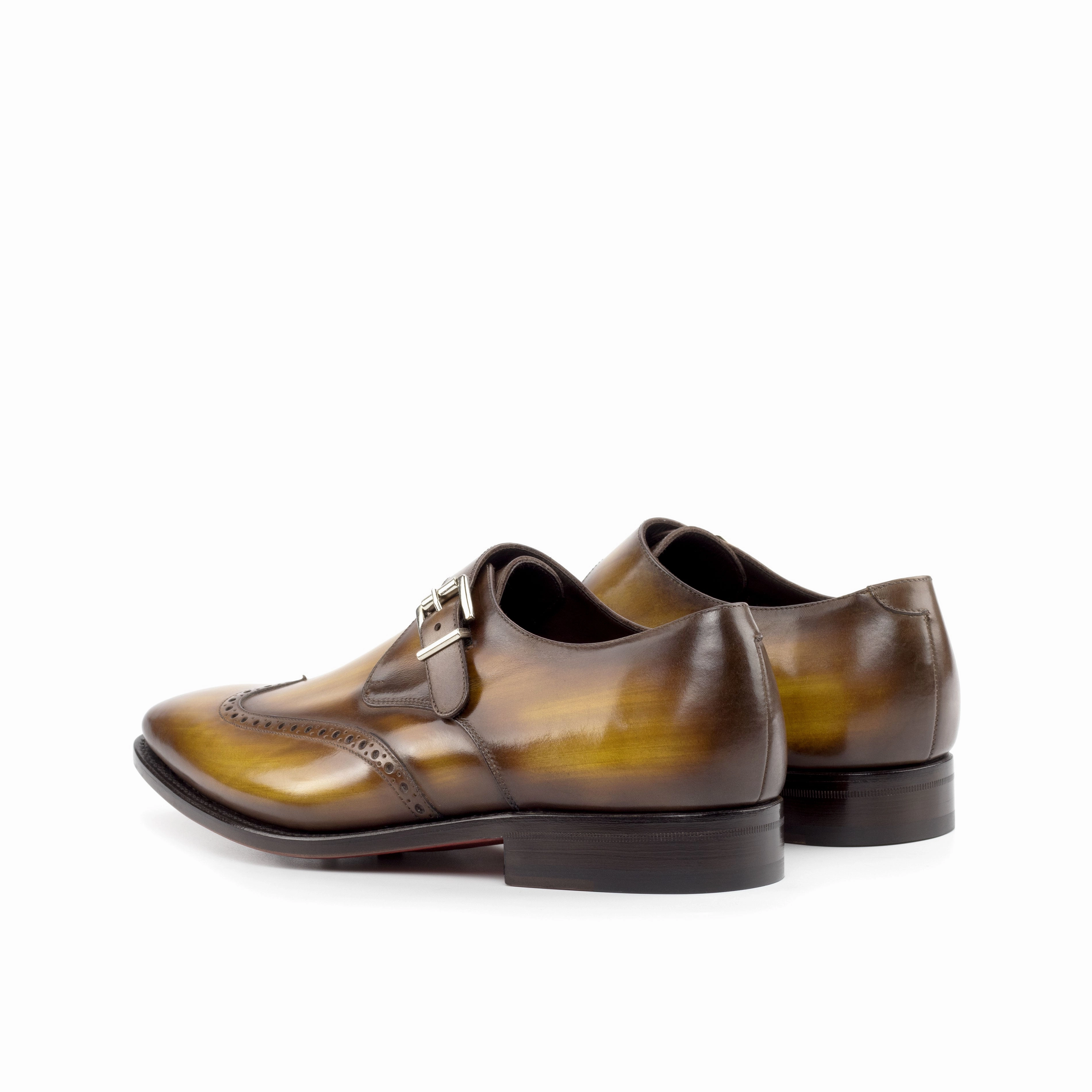 Leather Brogue Trainers The Delano