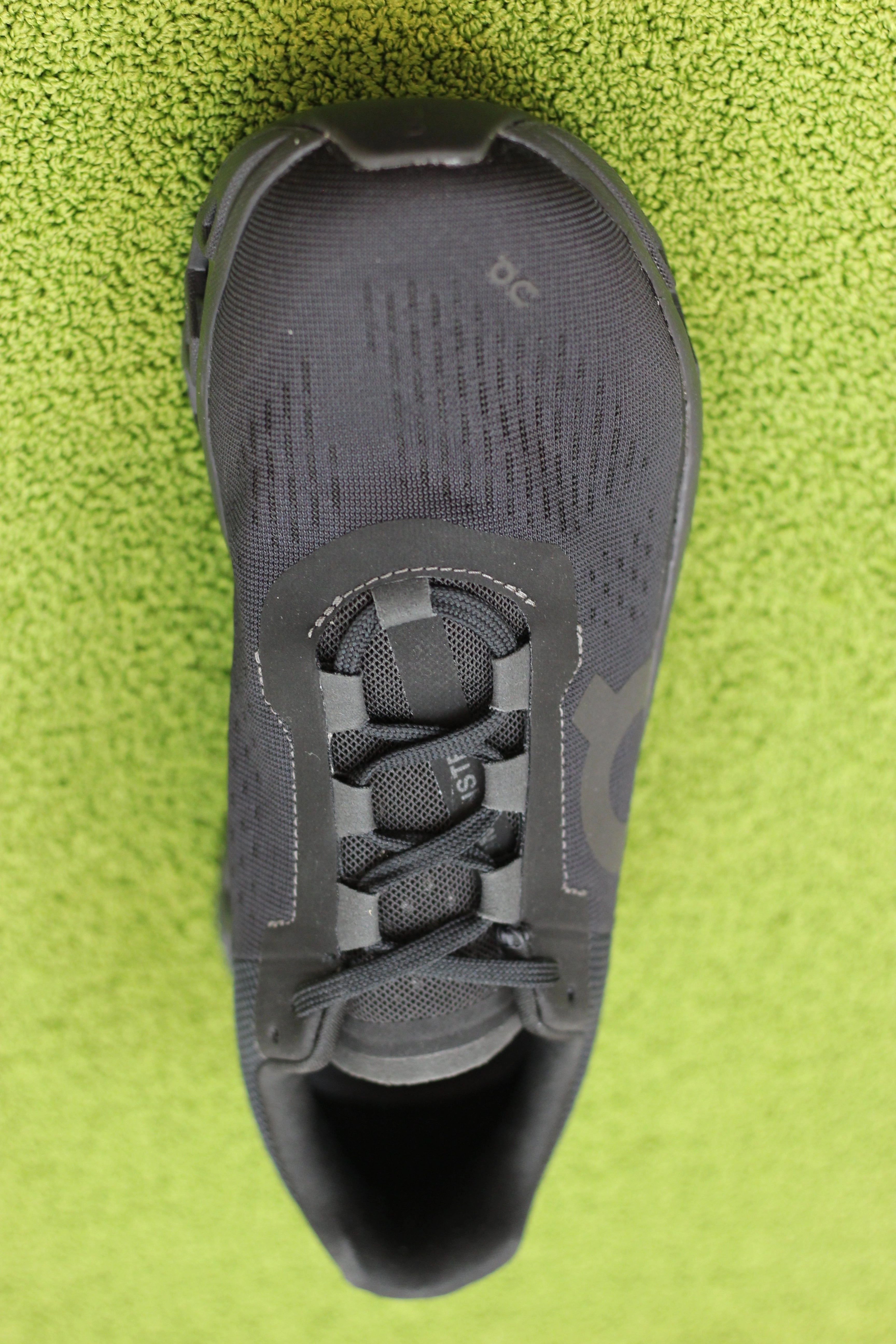 Mens Cloudmonster Runner - All Black Synthetic/Mesh Rocker Running Shoes