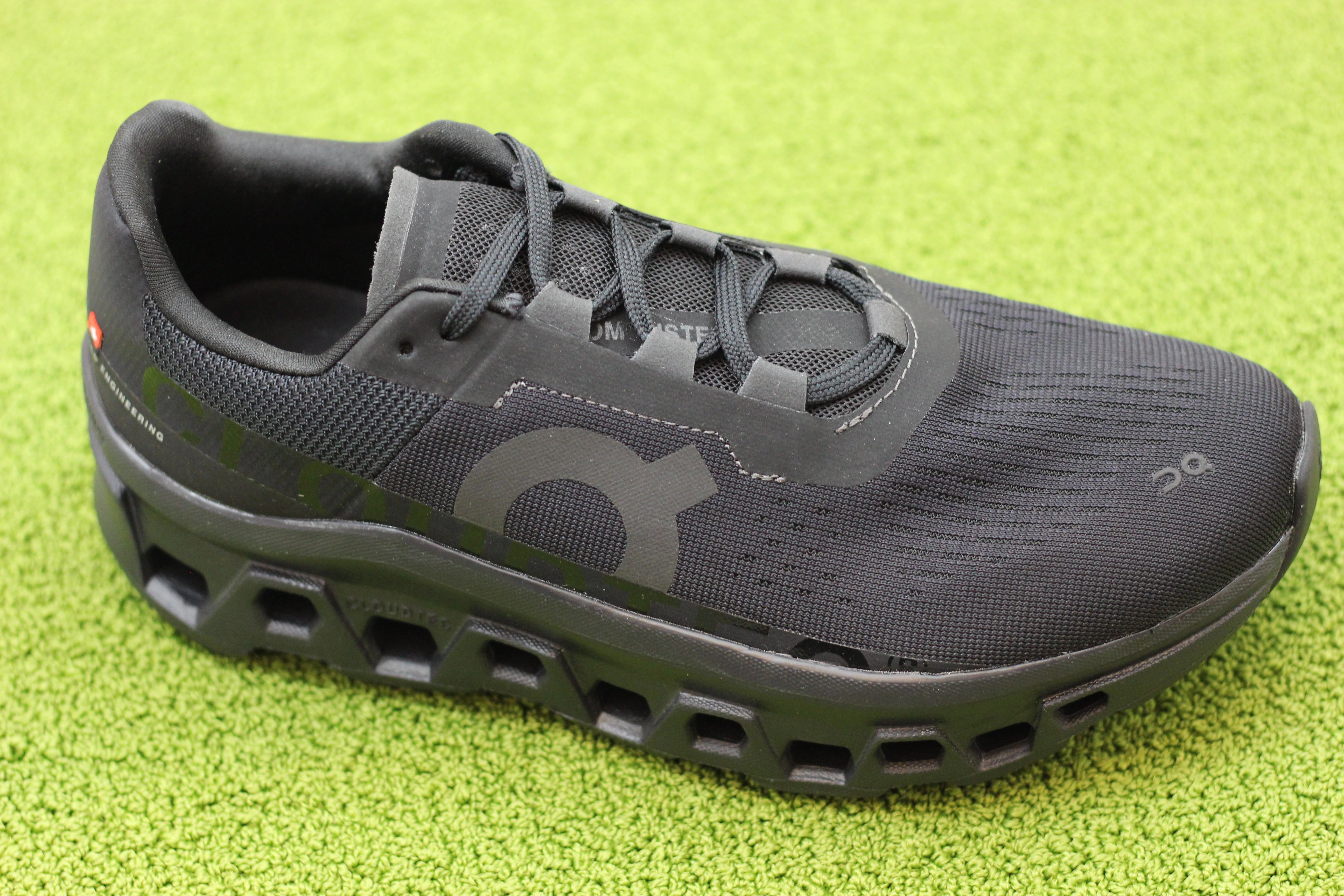 Discount On Running Shoes Mens Cloudmonster Runner - All Black Synthetic/Mesh