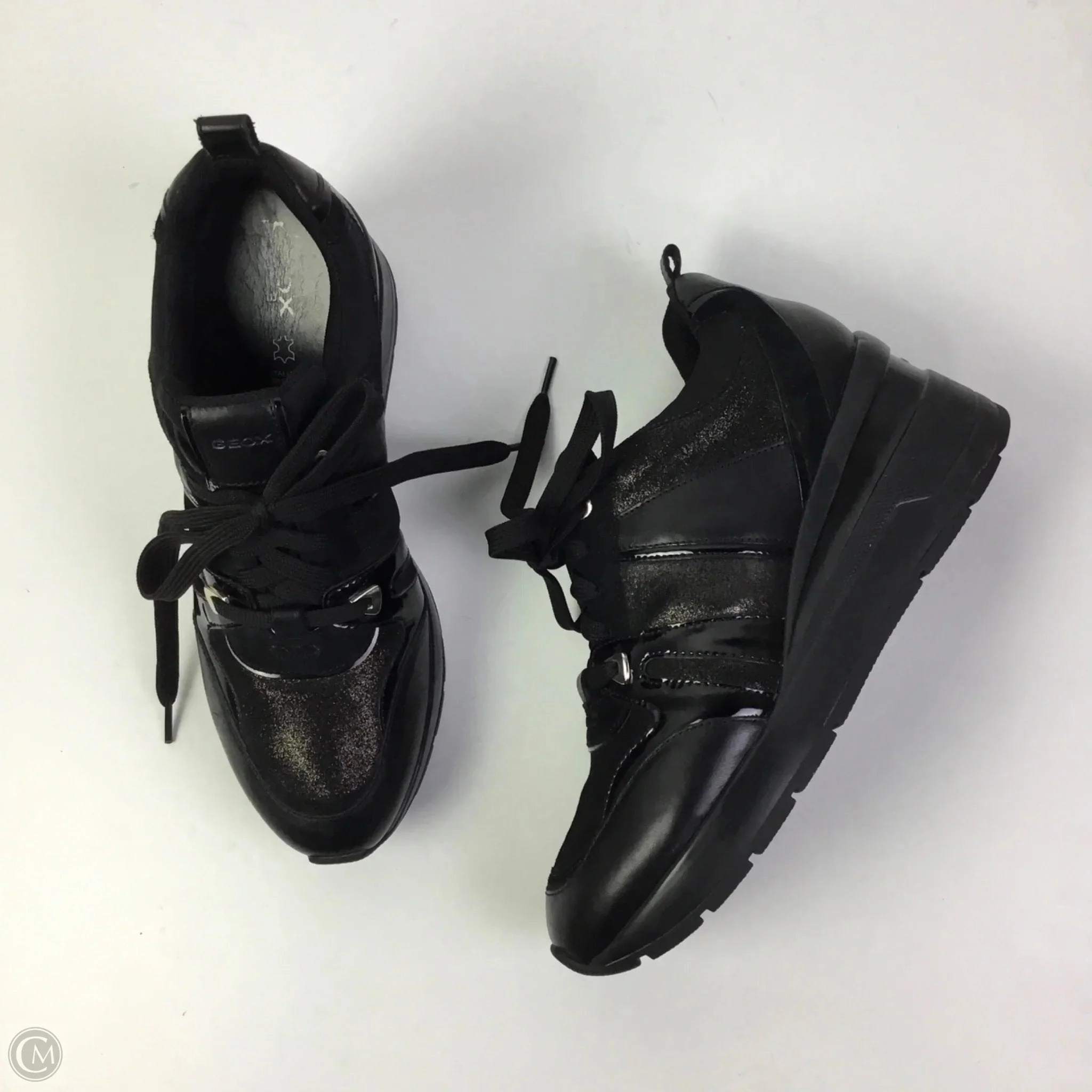 Shoes Sneakers Platform By Geox Shoes In Black, Size: 9 Orthopedic Mary Janes Shoe