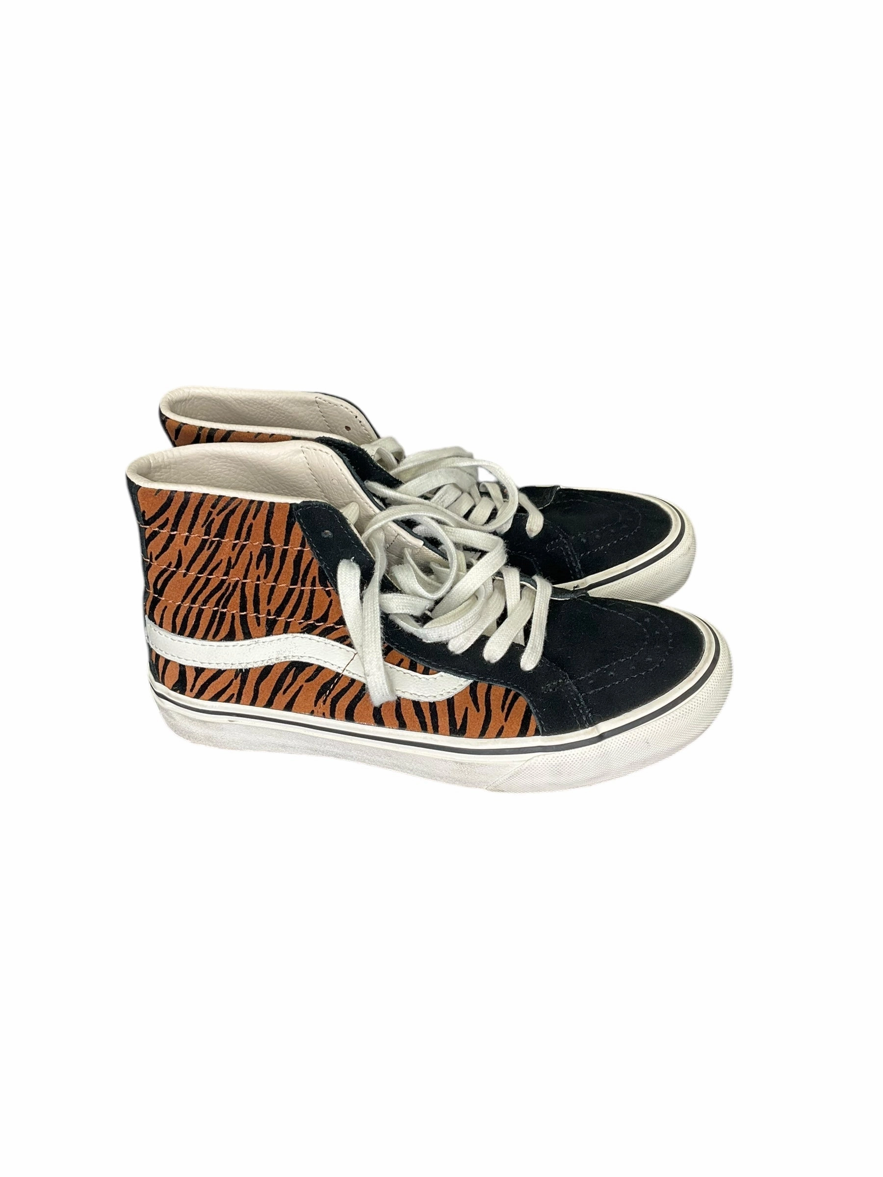 Shoes Sneakers Platform By Vans In Animal Print, Size: 7.5 Pleaser Domina-442 6 Mary Jane Polyurethane Shoes