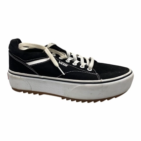 Unstructured Shoes Mary Jane Shoes Sneakers Platform By Vans In Black, Size:9.5