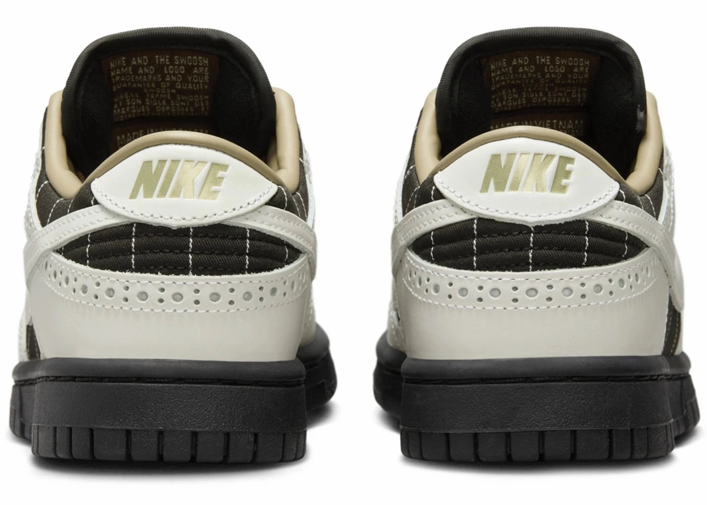 Deion Nike Shoes Dunk Low LX Brogue Pinstripe