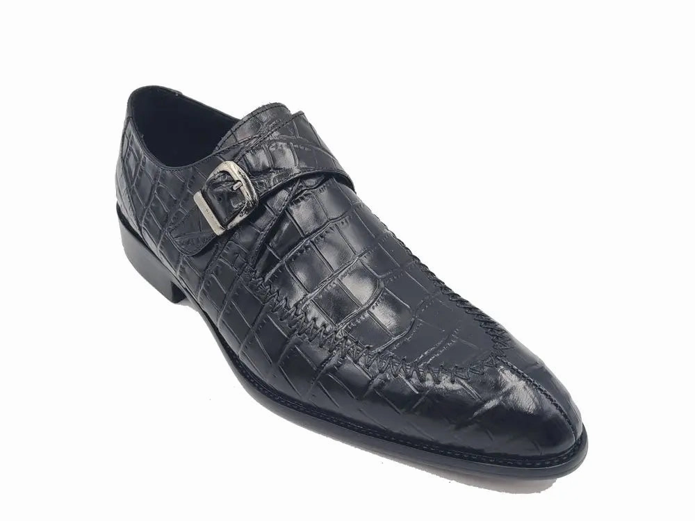Single Monk Buckle Split Toe Loafer Difference Between Brogues And Oxford