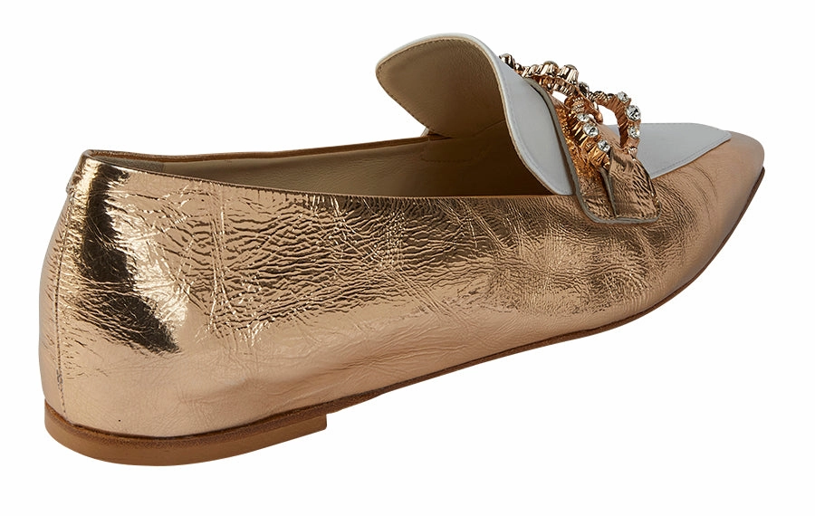 Mdf Allure All White Loafers